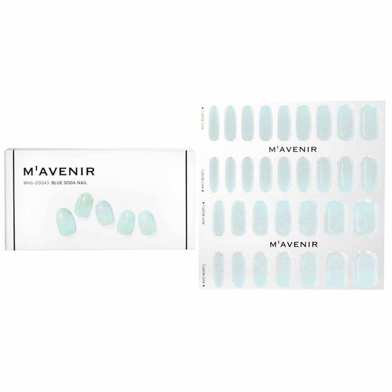 Nail Sticker (Blue) - # Blue Soda Nail by Mavenir