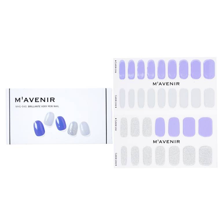 ملصق الأظافر (أرجواني) - # Brillante Very Peri Nail من Mavenir