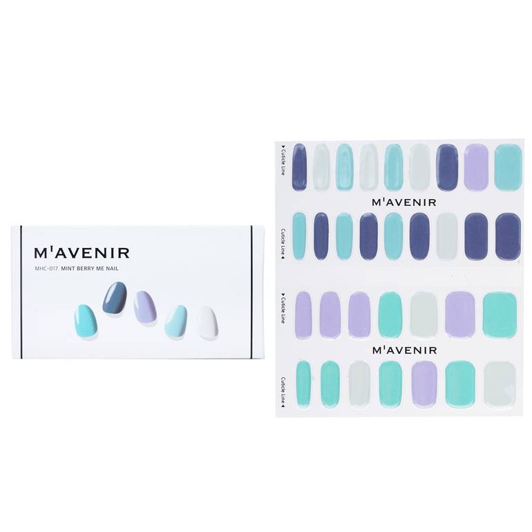 Nail Sticker (Blue) - # Mint Berry Me Nail by Mavenir