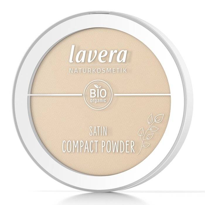 Satin Compact Powder - 02 Medium 14g by Lavera