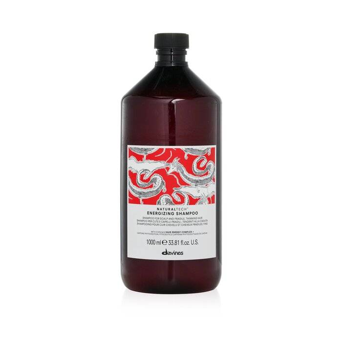 Natural Tech Energizing Shampoo (For Scalp & Fragile, Thinning Hair) 1000ml/33.81oz by Davines