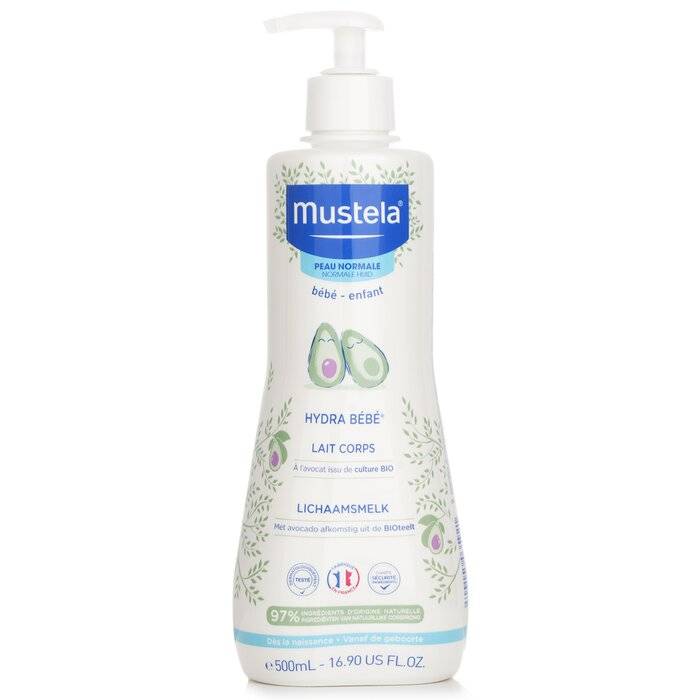 Hydra-Bebe Body Lotion With Organic Avocado - Normal Skin 500ml/16.9oz by Mustela