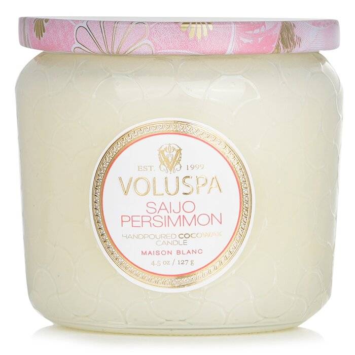 شمع بجرة صغيرة - Saijo Persimmon 127g/4.5oz من فولوسبا