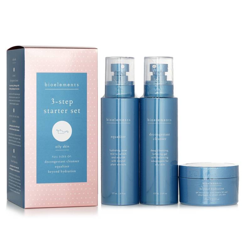 مجموعة مكونة من 3 خطوات للبشرة الدهنية من Bioelements