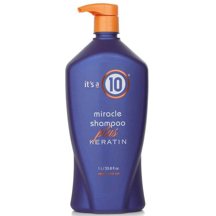 Miracle Shampoo Plus Keratin (Sulfate Free) 1000ml/33.8oz by It's A 10