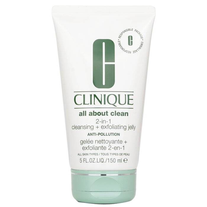 All About Clean 2-In-1 Cleansing + Exfoliating Jelly 150ml/5oz by Clinique
