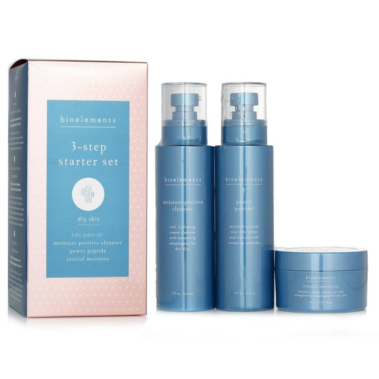 مجموعة مكونة من 3 خطوات للبشرة الجافة من Bioelements