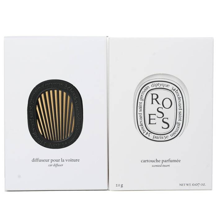 Car Diffuser - Roses 2.1g/0.07oz by Diptyque