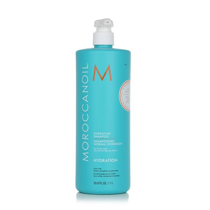 Hydrating Shampoo (For All Hair Types) (Salon Size) 1000ml/33.8oz by Moroccanoil