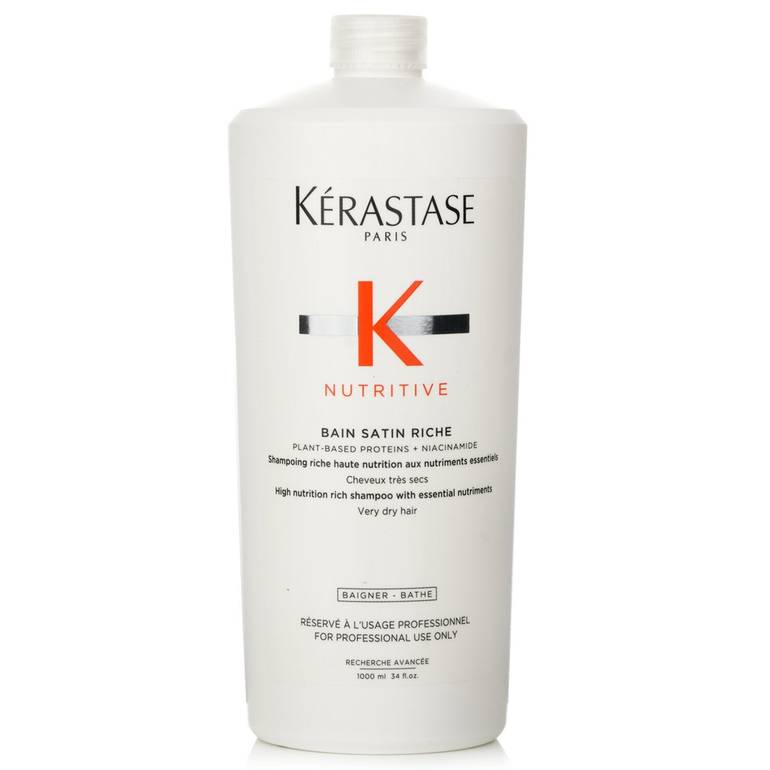Nutritive Bain Satin Riche High Nutrition Rich Shampoo With Essential Nutriments (Very Dry Hair) من Kerastase