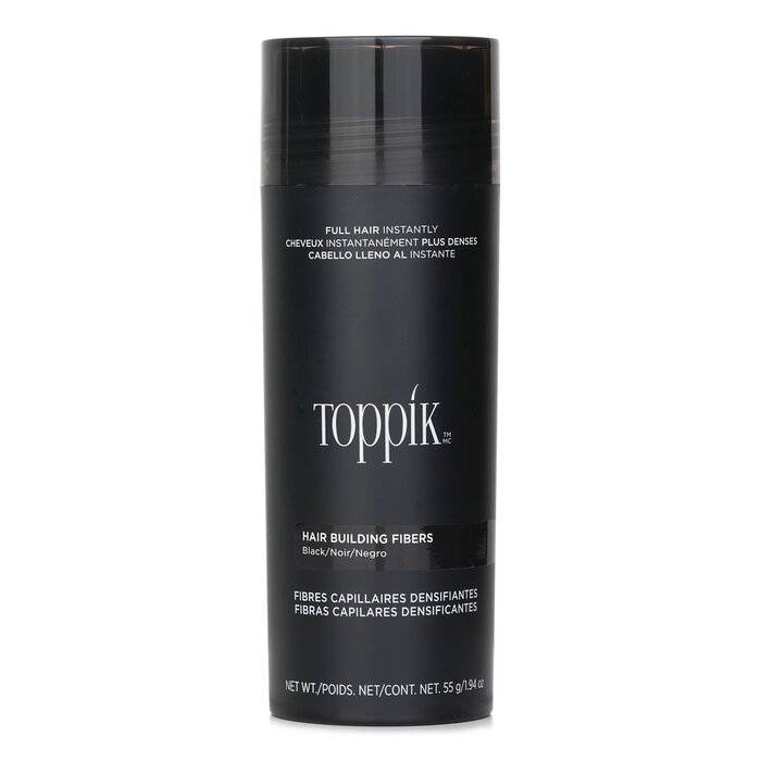 Hair Building Fibers - # Black 55g/1.94oz by Toppik