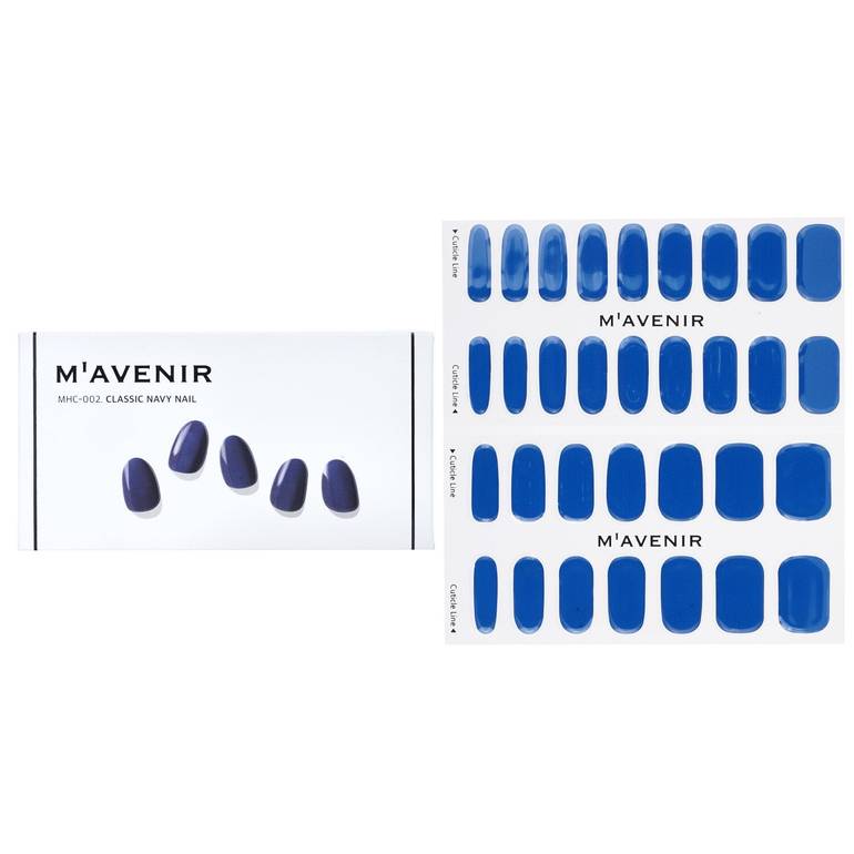 Nail Sticker (Blue) - # Classic Navy Nail by Mavenir