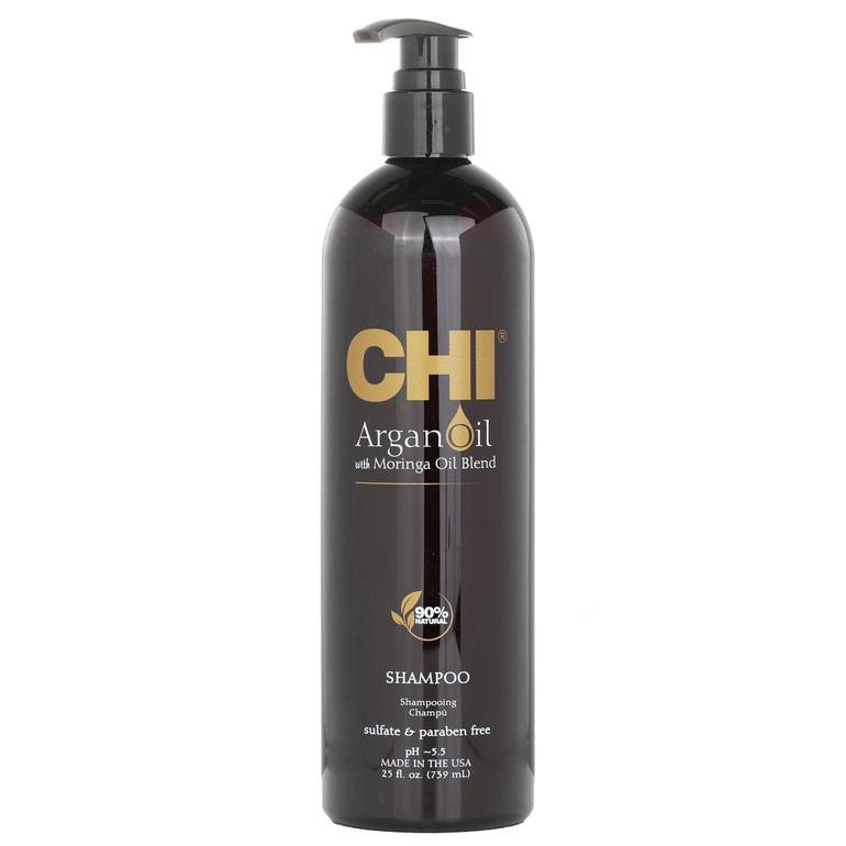 Argan Oil Plus Moringa Oil Shampoo - Sulfate & Paraben Free by CHI