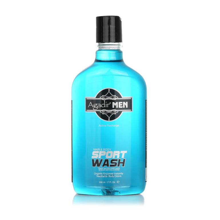 Agadir Men Active Recharge Hair & Body Sport Wash by Agadir Argan Oil