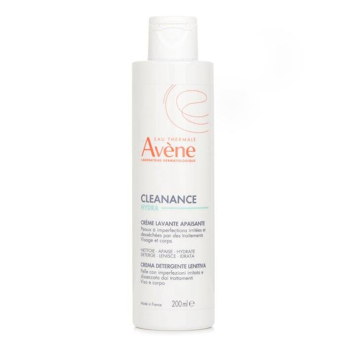 Cleanance HYDRA Soothing Cleansing Cream - For Blemish-Prone Skin Left Dry & Irritated by Treatments (Random Packaging) 200ml/6.7oz by Avene