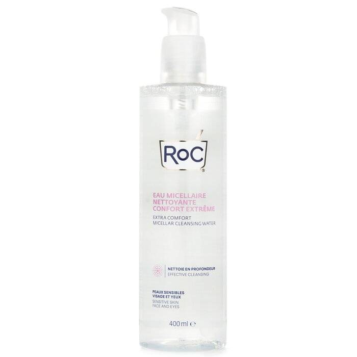 Extra Comfort Micellar Cleansing Water (Sensitive Skin, Face & Eyes) 400ml/13.52oz by ROC