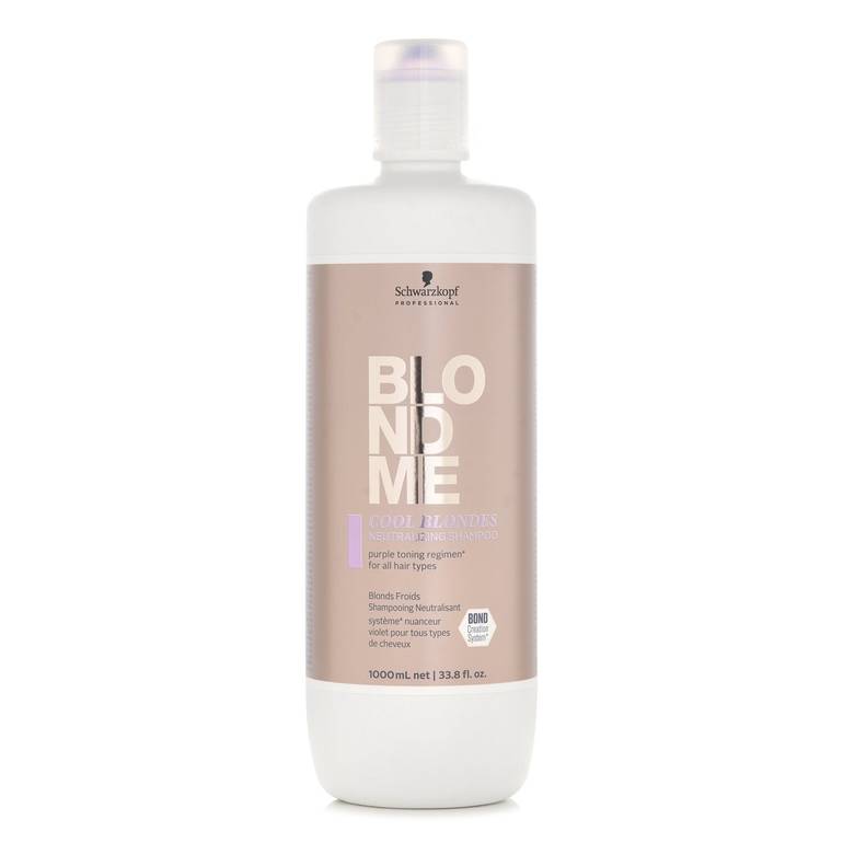 Blond Me Cool Blondes Neutralizing Shampoo by Schwarzkopf