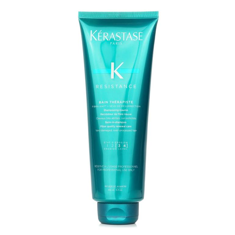 Resistance Bain Therapiste Balm-In -Shampoo Fiber Quality Renewal Care (For Very Damaged, Over-Porcessed Hair) by Kerastase