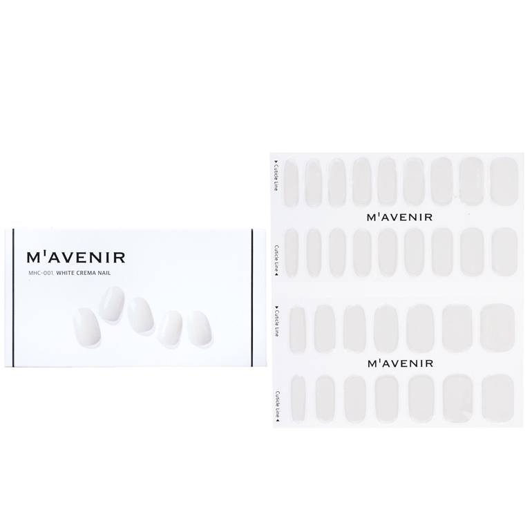 Nail Sticker (White) - # White Crema Nail by Mavenir