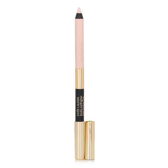 زوج كحل عيون للعيون المدخنة والمضيئة - # Noir / Cream 0.5g/0.02oz من Estee Lauder