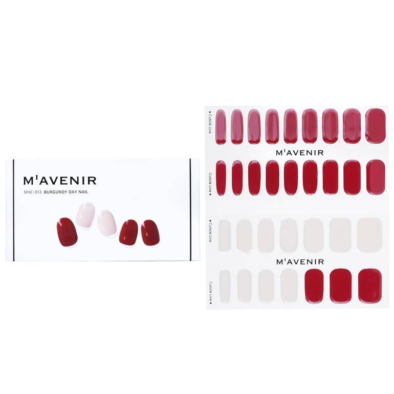 Nail Sticker (Red) - # Burgundy Day Nail by Mavenir