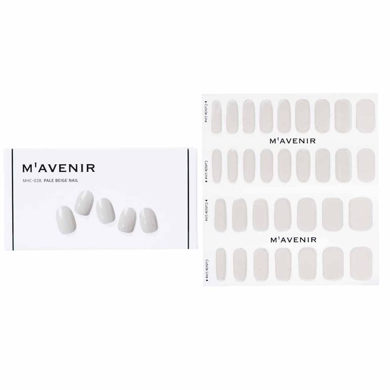 Nail Sticker (White) - # Pale Beige Nail by Mavenir