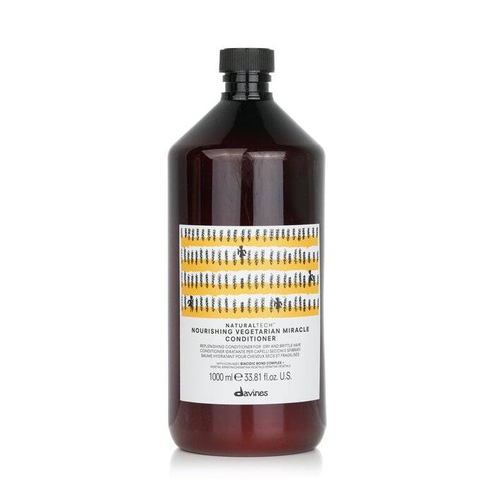 Natural Tech Nourishing Vegetarian Miracle Conditioner (For Dry and Brittle Hair) 1000ml/33.81oz by Davines