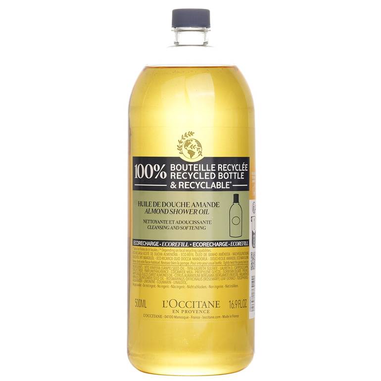 زيت دش منعم ومنظف باللوز (عبوة صديقة للبيئة) من L'Occitane