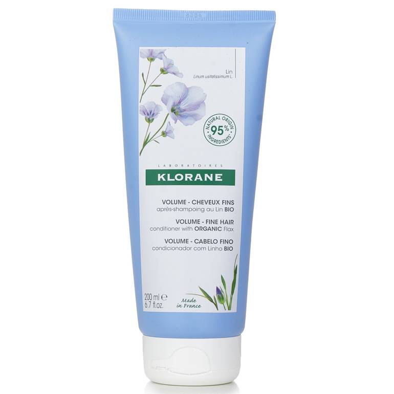 Conditioner With Organic Flax (Volume Fine Hair) by Klorane
