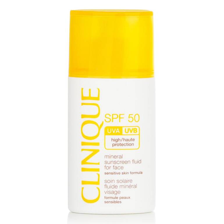 Mineral Sunscreen Fluid For Face SPF 50 - Sensitive Skin Formula by Clinique