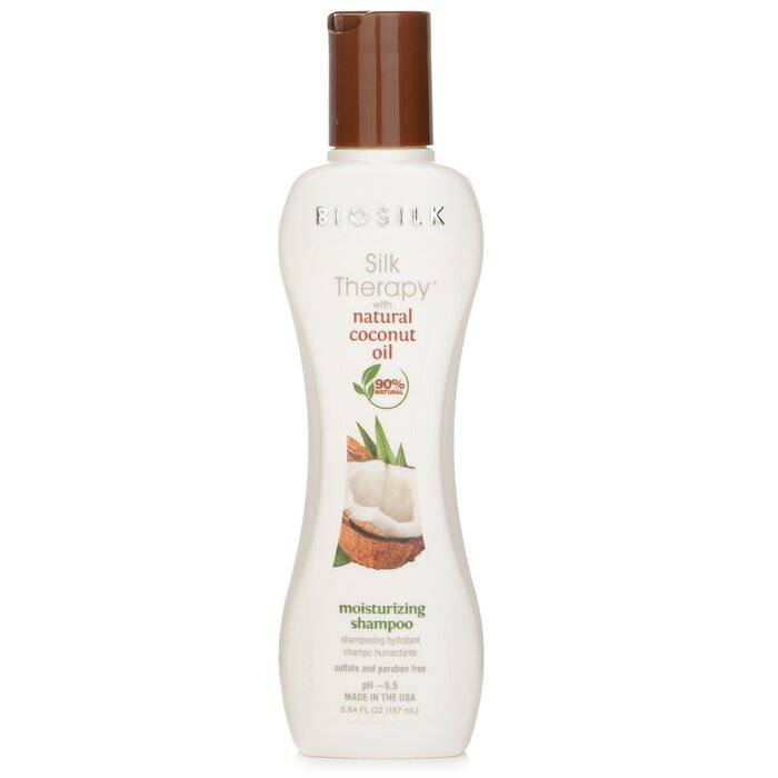 علاج حريري بشامبو جوز الهند وبلسم مرطب 167ml/5.64oz من BioSilk