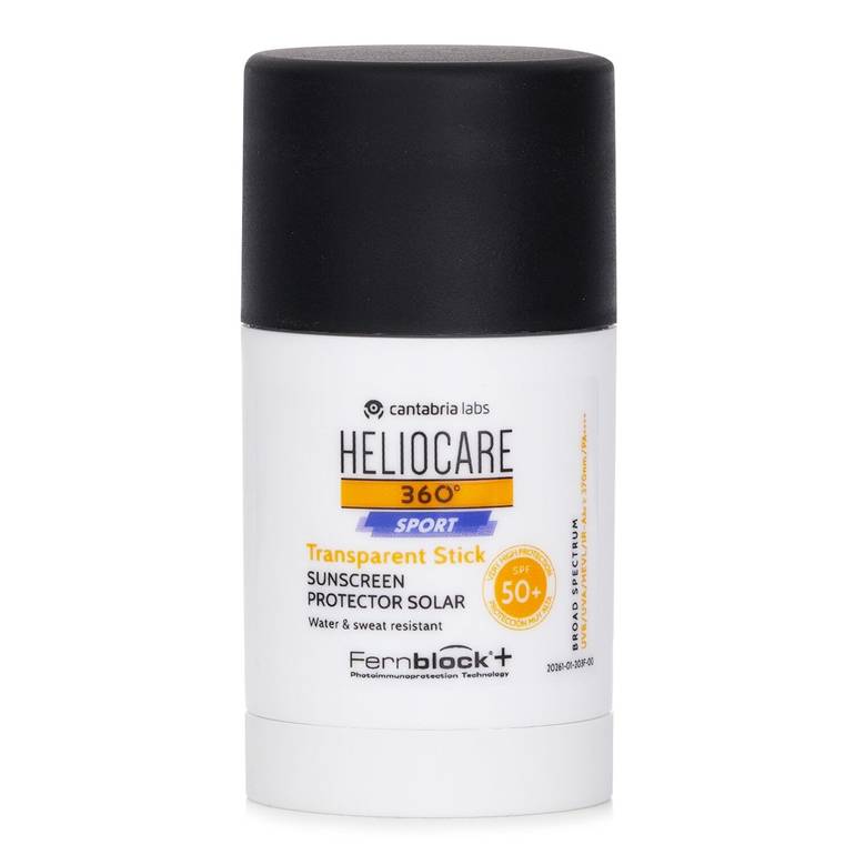 Heliocare 360 Sport Transparent Stick SPF 50 من Heliocare by Cantabria Labs