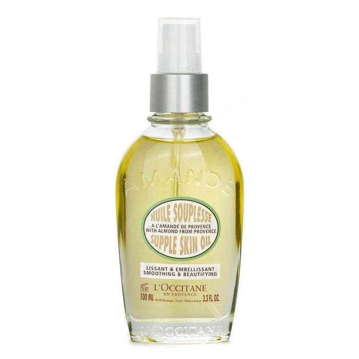 Almond Supple Skin Oil - Smoothing & Beautifying (Random Packaging) 100ml/3.4oz by L'Occitane