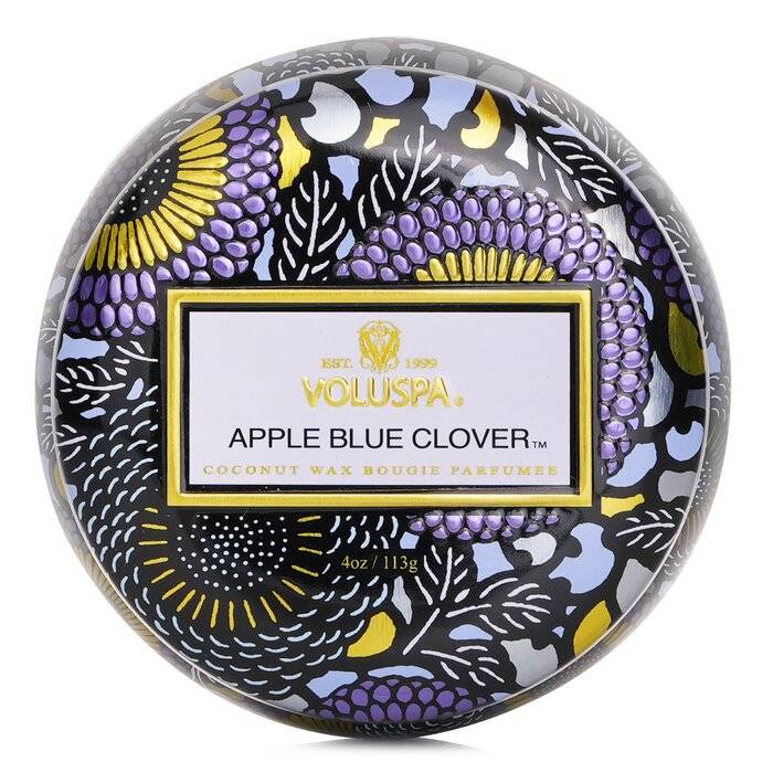 Mini Tin Candle - Apple Blue Clover 113g/4oz by Voluspa
