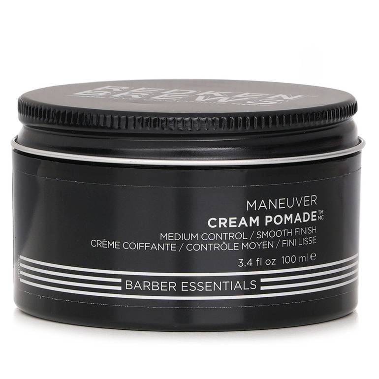 مرهم كريمي Brews Maneuver (لتحكم متوسط/لمسة نهائية ناعمة) من Redken