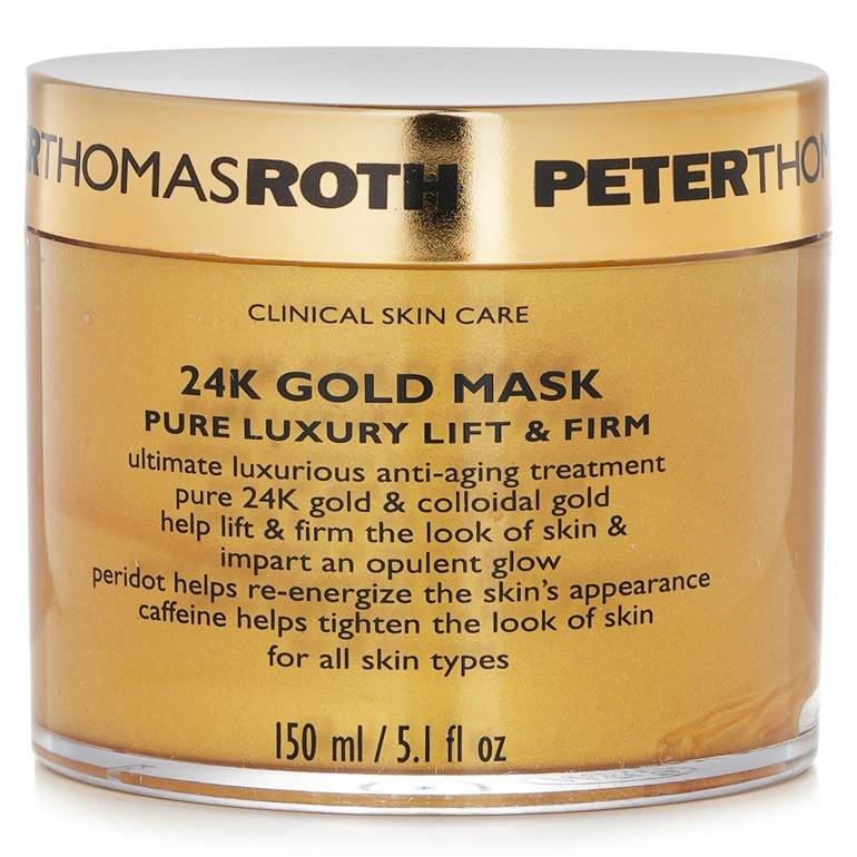 ماسك 24 قيراط من الذهب من Peter Thomas Roth