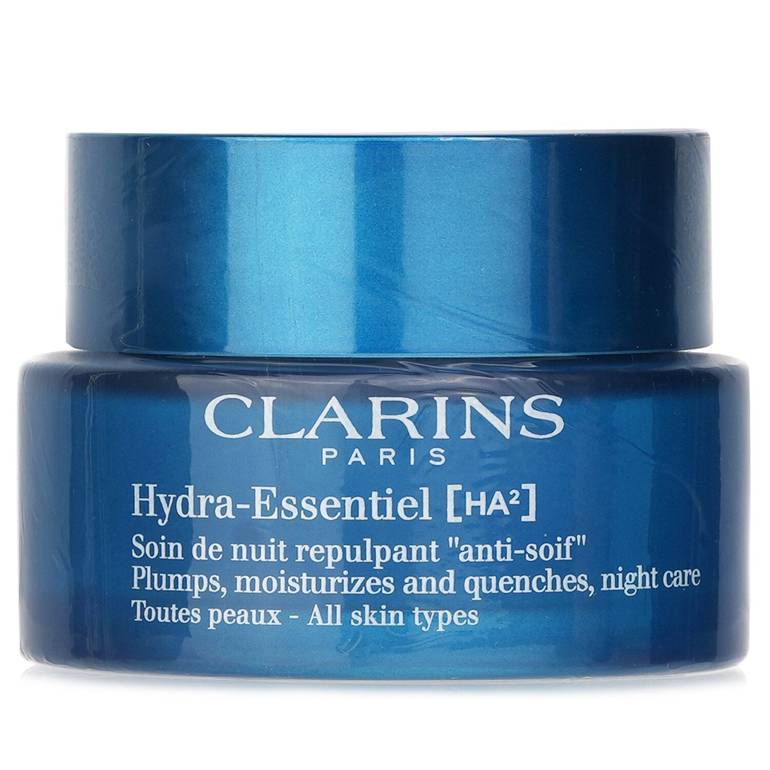 Hydra-Essentiel [HA²] Plumps, Moisturizes And Quenches Night Cream (For All Skin) by Clarins