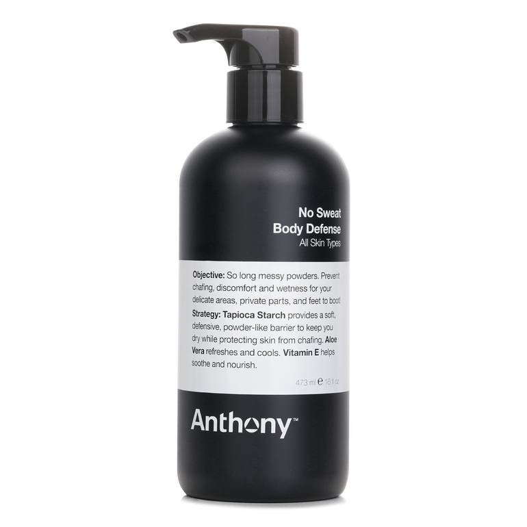 Logistics For Men No Sweat Body Defense by Anthony
