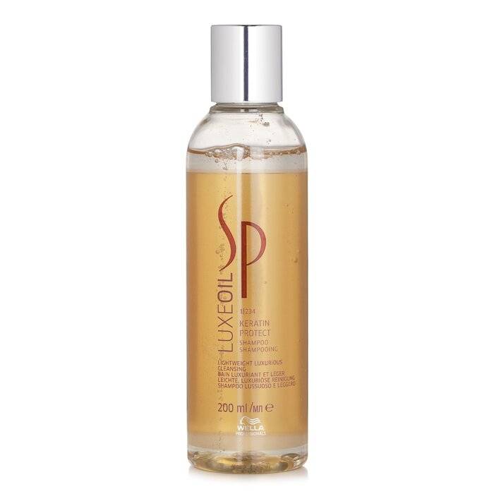 شامبو SP Luxe Oil Keratin Protect (تنظيف فاخر وخفيف الوزن) 200ml من Wella