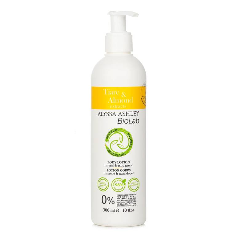 Biolab Tiarè & Almond Body Lotion by Alyssa Ashley