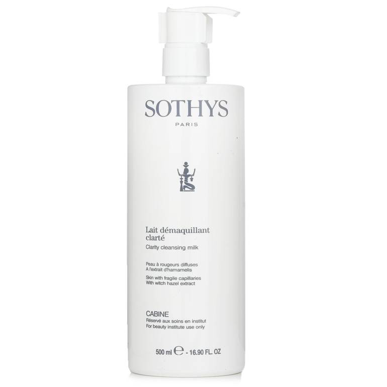 Clarity Cleansing Milk - For Skin With Fragile Capillaries , With Witch Hazel Extract (Salon Size) by Sothys