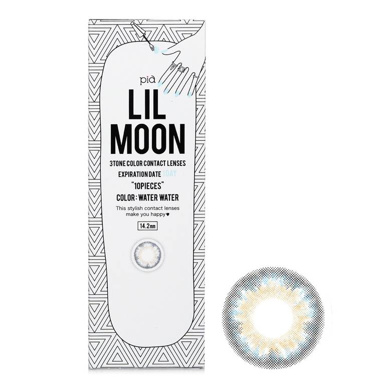 Lilmoon Water Water 1 Day Color Contact Lenses -0.00 من Pia