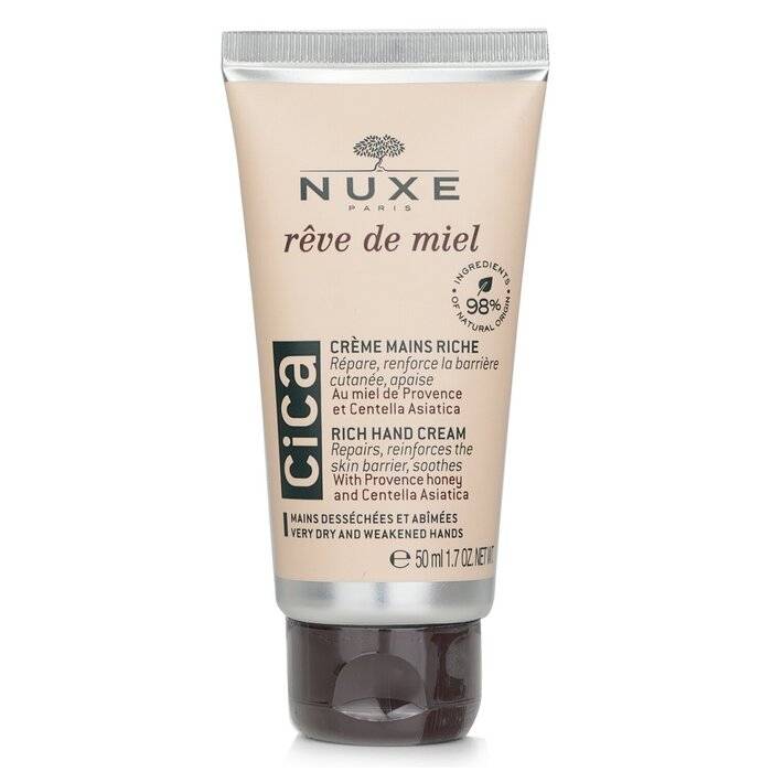 Reve De Miel Cica Rich Hand Cream 50ml/1.7oz by Nuxe