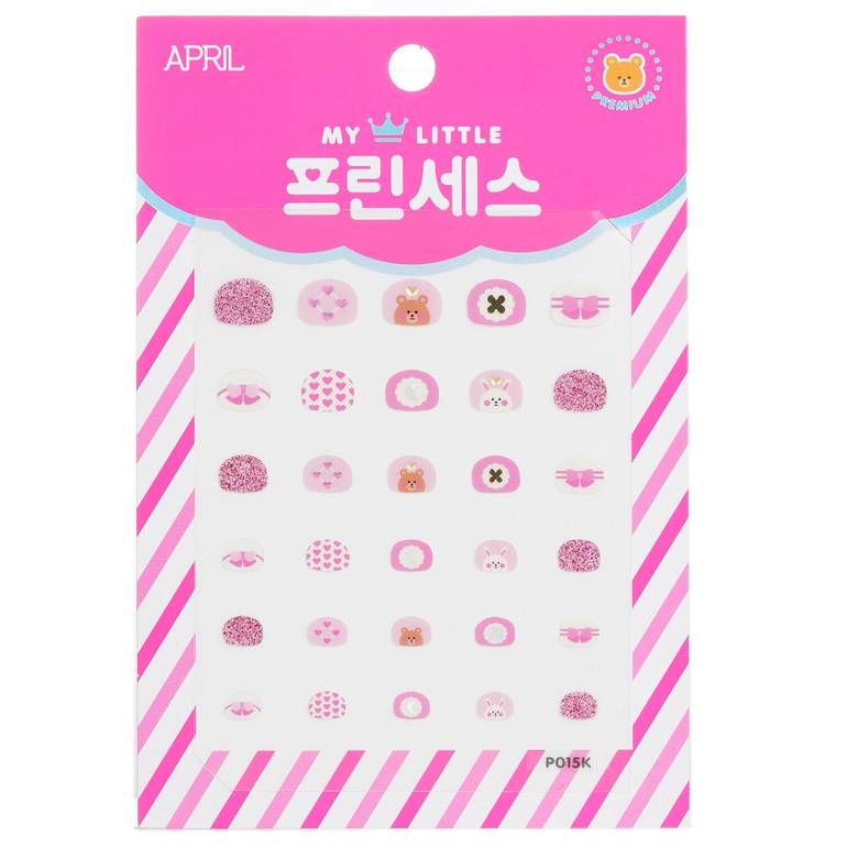 ملصق أظافر الأميرة للأطفال - # P015K من April Korea