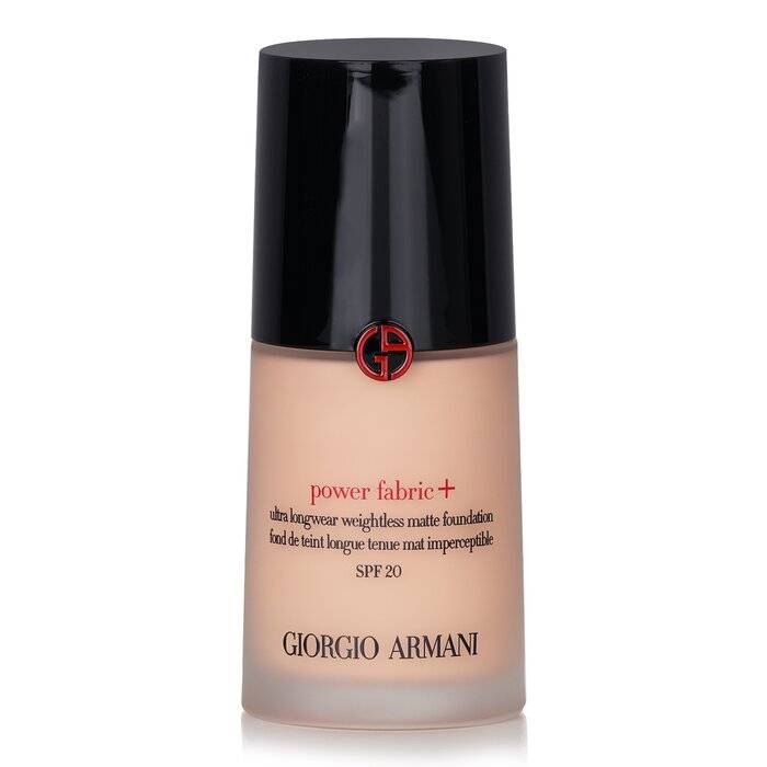 باور فابريك + كريم أساس غير لامع طويل الأمد وعديم الوزن بدرجة حماية SPF 20 - # 2.75 30ml/1oz من Giorgio Armani