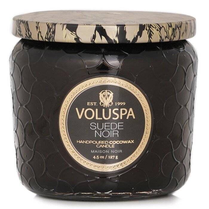شمع بجرة صغيرة - Suede Noir 127g/4.5oz من فولوسبا