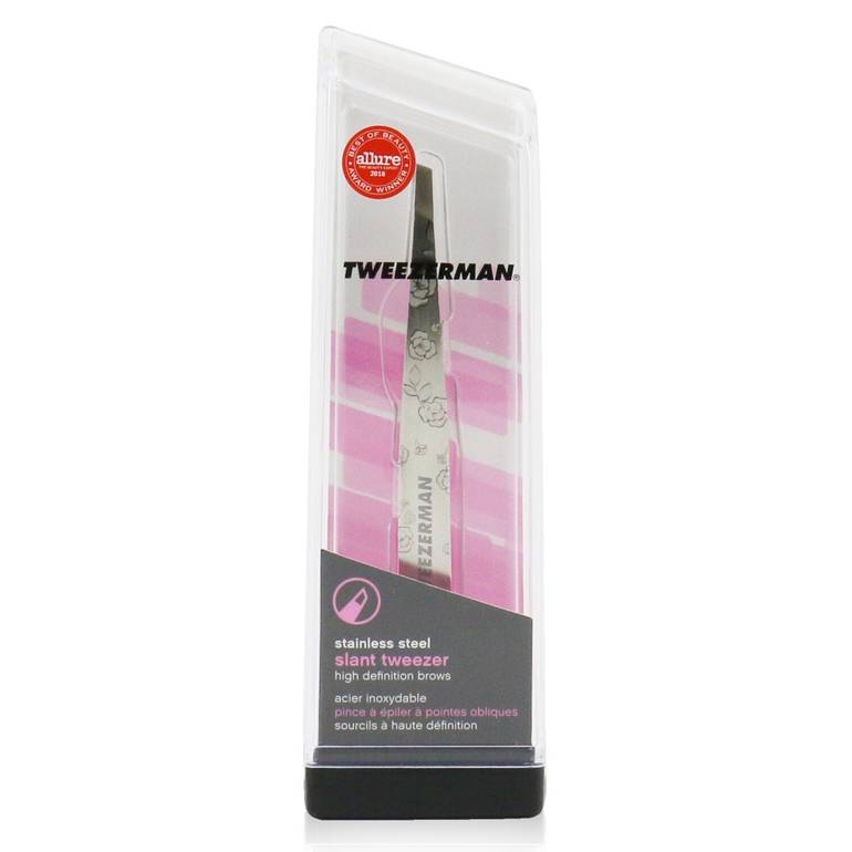 Slant Tweezer - Regency Finish by Tweezerman