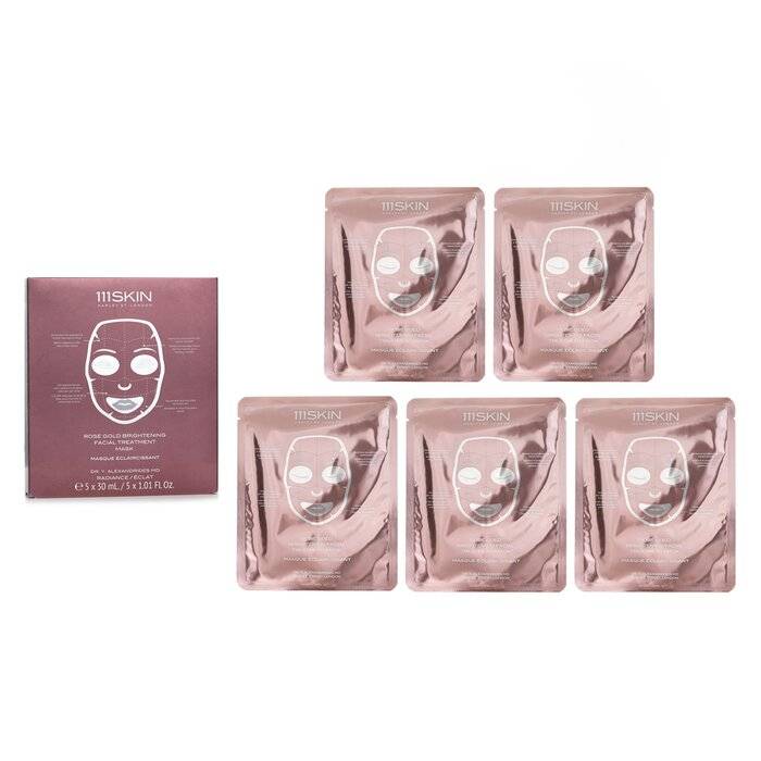 Rose Gold Brightening Facial Treatment Mask 5x30ml by 111skin