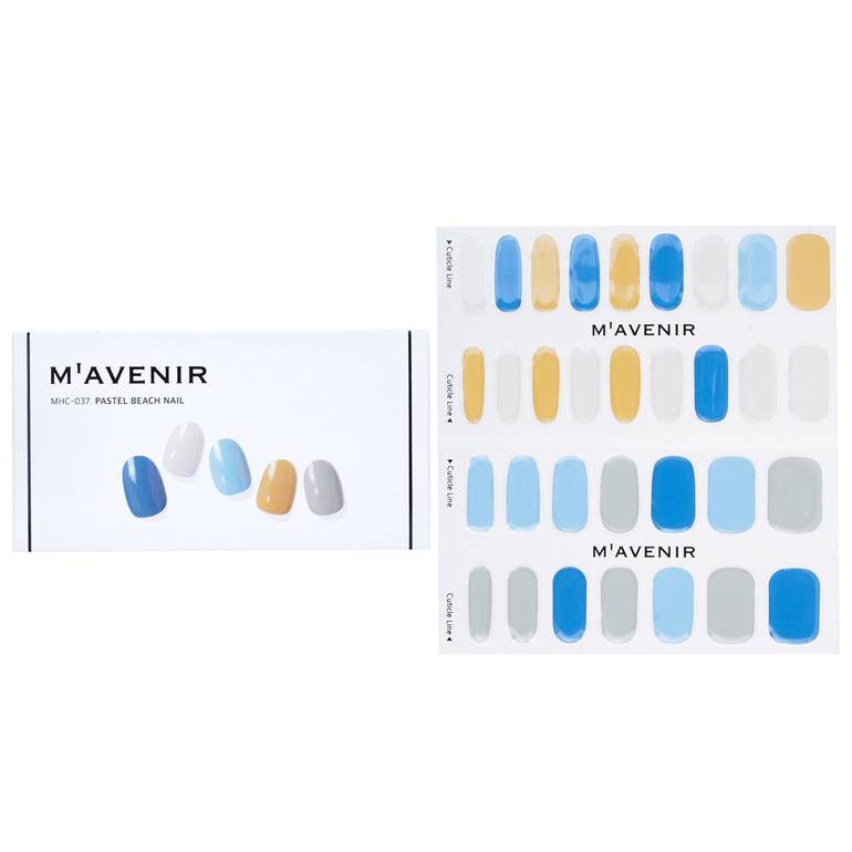ملصق الأظافر (ألوان متنوعة) - # Pastel Beach Nail من Mavenir