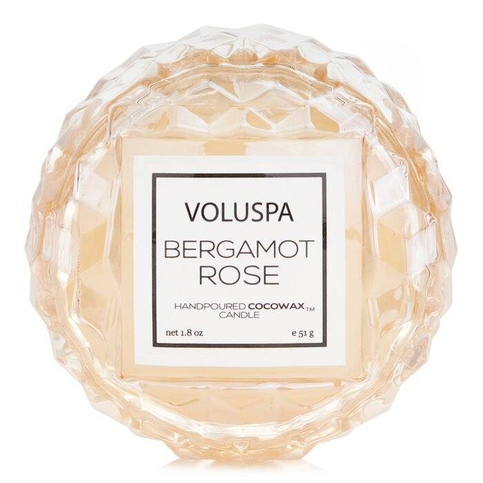 شمع معكرون - Bergamot Rose 51g/1.8oz من فولوسبا